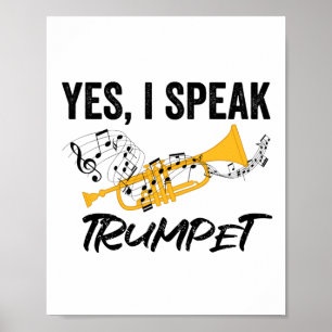 Trumpet Musical Instrument   Trumpet Band-cadeautj Poster