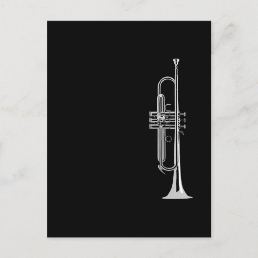 Trumpet Musician Briefkaart (Voorkant)