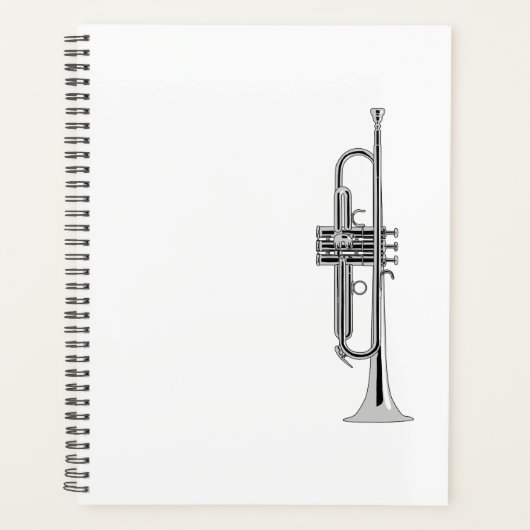 Trumpet Musician Planner (Voorkant)