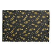 Trumpet Patroon Kussensloop (Achterkant)