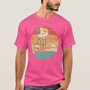Trumpet Player Graphic T-shirt Trumpeter I Cute Ca