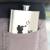 Trumpet Player Heupfles (Voorbeeld)