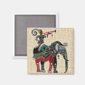 Trumpet Player Magneet (Voorkant / Achterkant)