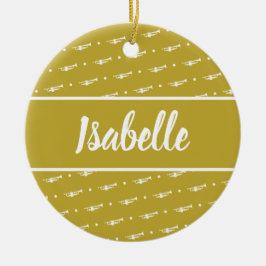 Trumpet Player Musician Gift Personated Custom Keramisch Ornament