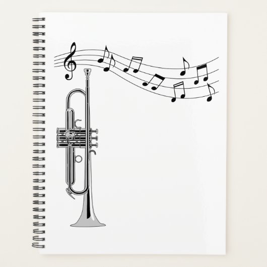 Trumpet Player Planner (Voorkant)