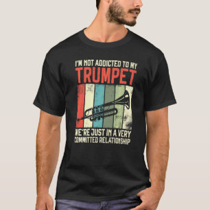 Trumpet Player  Retro Ik ben niet geadviseerd om T-shirt