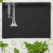 Trumpet Player Theedoek (Gevouwen)