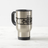 Trumpet Reisbeker (Voorkant links)