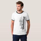 Trumpet Ringer T-Shirt (Voorkant volledig)