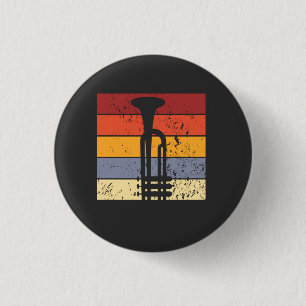 Trumpet ronde button 3,2 cm