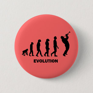 Trumpet Ronde Button 5,7 Cm