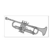 Trumpet Rubberstempel (Afrduk)