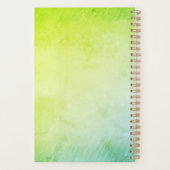 Trumpet Section Green Music Planner (Achterkant)