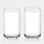 Trumpet Section Jazz Music Blikvorm Glas (Achterkant)