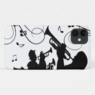 Trumpet Section Jazz Music iPhone 11 Hoesje