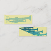 Trumpet - Skinny Mini Visitekaartje (Voorkant / Achterkant)