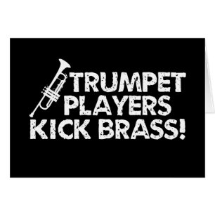 Trumpet spelers Kick Brass.
