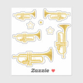 Trumpet Sticker (Vel)