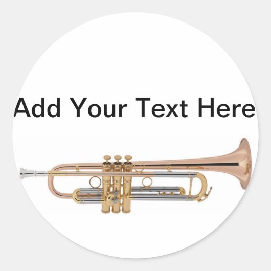 Trumpet Sticker (Voorkant)