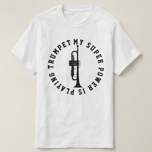 Trumpet T-shirt (Design voorkant)