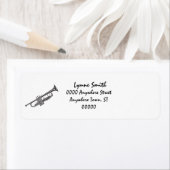 Trumpet "Tekening" Etiket (Insitu)