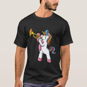 Trumpet Unicorn Marching Band en Jazz Player Gift T-shirt