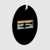 Trumpet Vintage Ornament (voorkant)