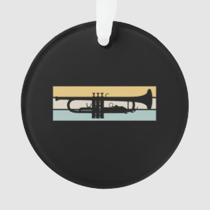 Trumpet Vintage Ornament