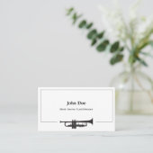 Trumpet Visitekaartje (Staand voorkant)