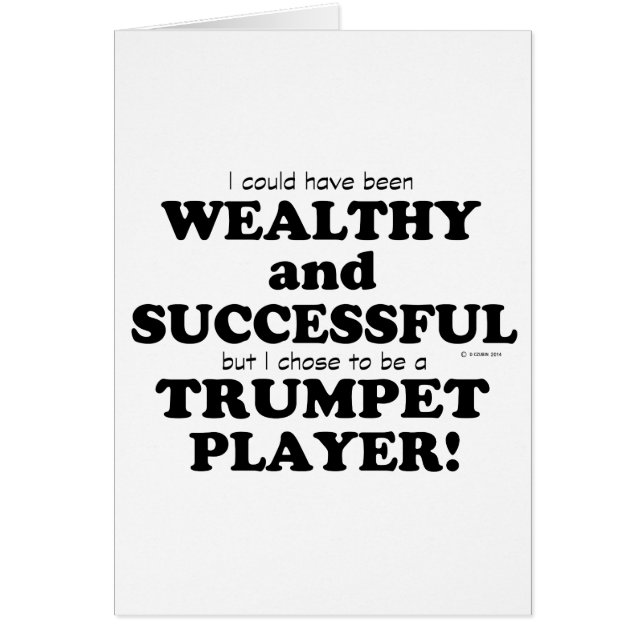 Trumpet Wealthy & Succesvol (Voorkant)