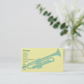 Trumpet - Zakelijk Visitekaartje (Staand voorkant)