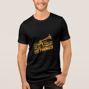Trumpeter Brass Band Crew Tri-Blend Shirt