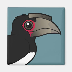 Trumpeter Hornbill Magneet