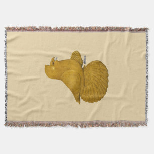 Trumpeter Pigeon Yellow Deken