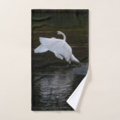 Trumpeter Swan Bad Handdoek (Handdoek)