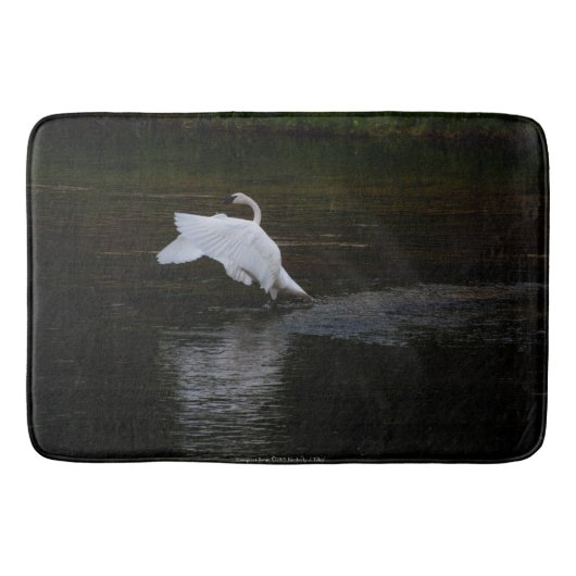 Trumpeter Swan Badmat (Voorkant)