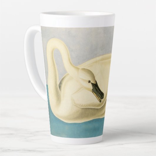 Trumpeter Swan door John James Audubon,  vogel Latte Mok (Linkerhoek)