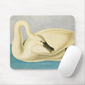 Trumpeter Swan door John James Audubon,  vogel Muismat (Met muis)
