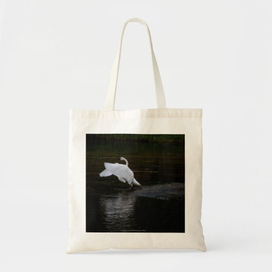 Trumpeter Swan Tote Bag (Voorkant)