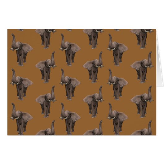 Trumpeting Elephant (Devant horizontal)