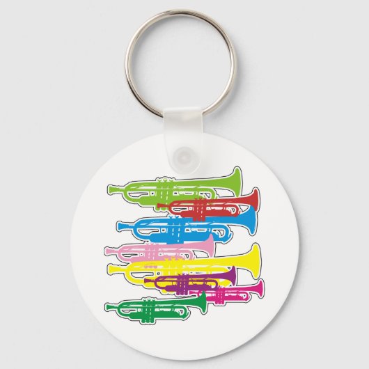 Trumpets Colors Sleutelhanger (Voorkant)