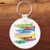 Trumpets Colors Sleutelhanger (Voorkant)
