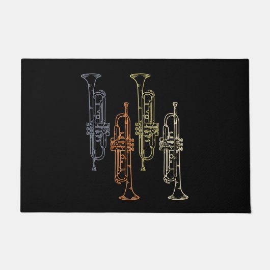 Trumpets deurmat (Voorkant)