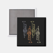 Trumpets magneet (Voorkant / Achterkant)
