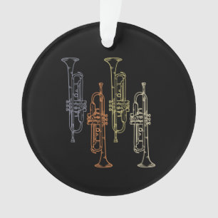 Trumpets  ornament