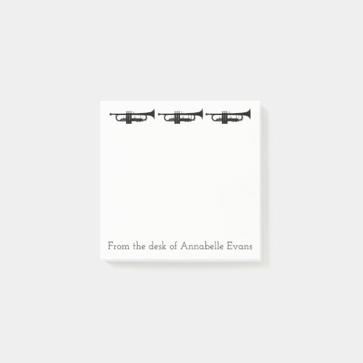 Trumpets personaliseren post-it® notes (Voorkant)