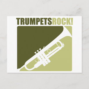 Trumpets Rock! Briefkaart