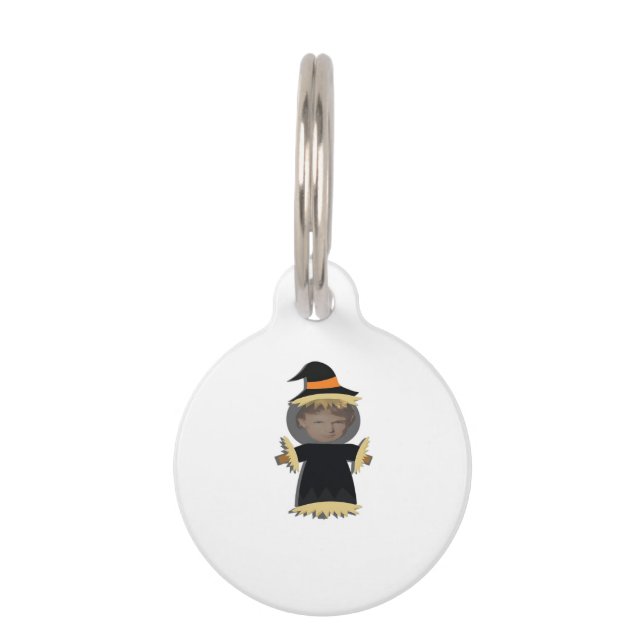 Trumpkin - Beste Halloweenkostuum Huisdierpenning (Voorkant)