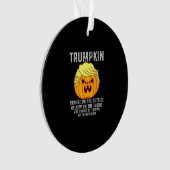 Trumpkin buiten de binnenkant ornament (voorkant)