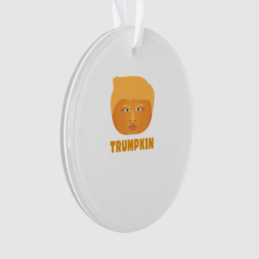Trumpkin Citrouille Funny Halloween Design classiq (devant)